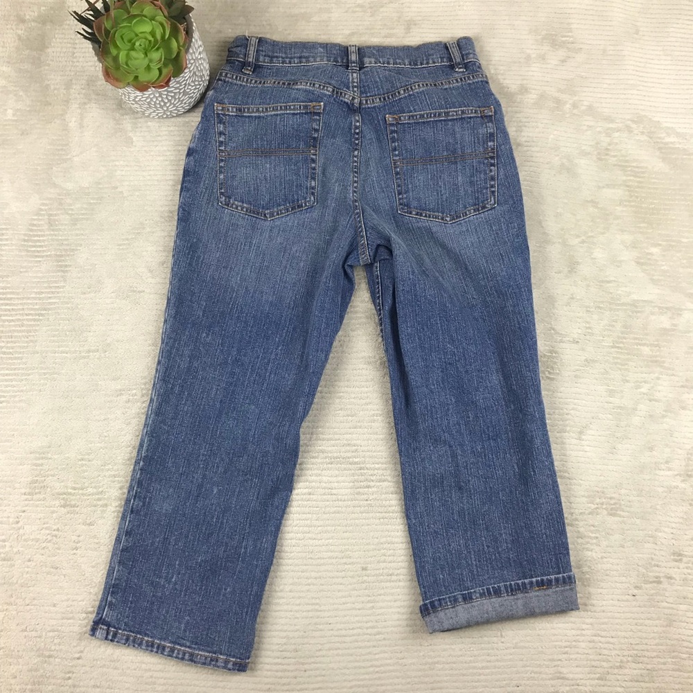 L.L. Bean Vintage Womens Capri Jeans - Classic Fit - Picture 7 of 7
